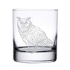 Owl Whiskey Glass