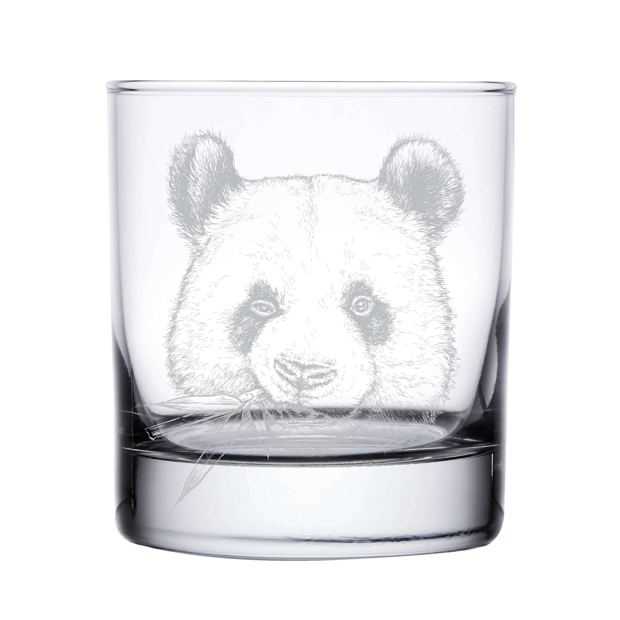 Panda Whiskey Glass