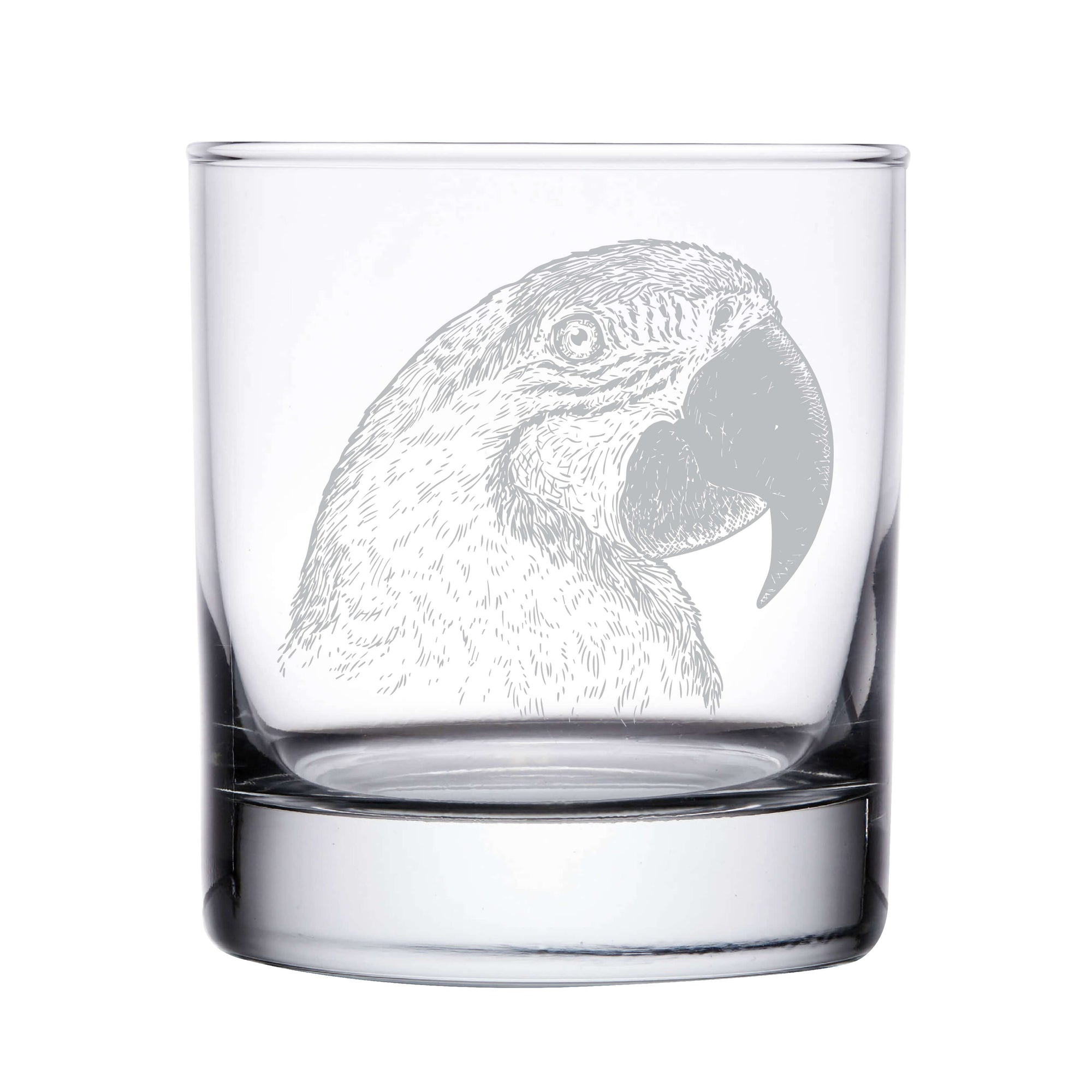 Parrot Whiskey Glass