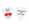 Love You From My Head Tomatoes Guitar Pick