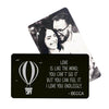 I Love You Endlessly Metal Wallet Card